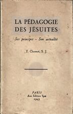 Livre pedagogie jesuites d'occasion  Ploërmel