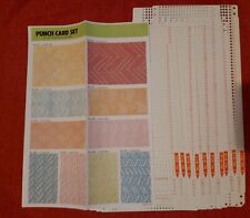 Stitch lace punchcards for sale  KILMARNOCK