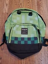 Mochila Minecraft Creeper Gamer verde preta infantil 16 x 12 bolsa escolar comprar usado  Enviando para Brazil