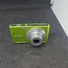 Cámara digital compacta Sony DSC-W320 verde Cyber-shot probada - puerta de batería mala, usado segunda mano  Embacar hacia Argentina