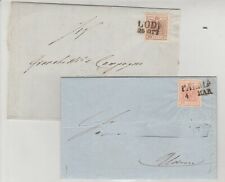 Storia postale 1856 usato  Lecco