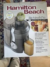 Hamilton Beach - Extrator de suco Big Mouth Pro - preto cinza comprar usado  Enviando para Brazil