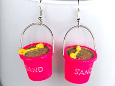 Pink bucket earrings for sale  NEWRY