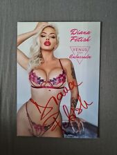 Autogrammkarte diana fetish gebraucht kaufen  Rietberg