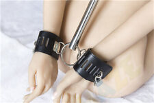 Leather handcuffs wrist for sale  Shipping to Ireland