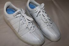 Usado, Zapatos de cuero gris clase K Swiss talla 13 para hombre suavemente usados segunda mano  Embacar hacia Argentina