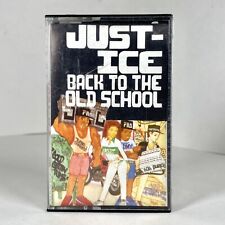 Cinta de casete Just-Ice Back to the Old School 1986 discos frescos hip hop justicia, usado segunda mano  Embacar hacia Argentina
