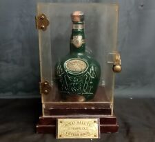 Botella de whisky escocés Royal Salute Chivas Brothers LTD verde con pantalla vacía  segunda mano  Embacar hacia Argentina