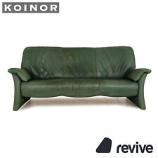 Koinor Skórzana trzyosobowa zielona sofa kanapa na sprzedaż  Wysyłka do Poland