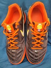 Nike Street Gato para hombre talla 7. 5 zapatos de fútbol zapatillas deportivas negras naranjas  segunda mano  Embacar hacia Argentina
