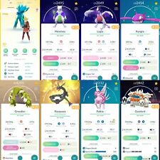 Pokémon Go LVL 50/1152 Shinys/520 Legendary/919 HUNDOS/ 41 SHUNDOS/ MEWTWO ARMOR, usado comprar usado  Enviando para Brazil