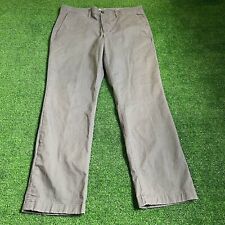 Goodfellow Men's Flat Front Straight Leg Hennepin Chino Khaki Grey Pants Size 36 for sale  Shipping to South Africa