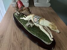 Racing greyhound ornament for sale  WREXHAM