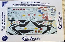 Sky decals .18 for sale  CHELMSFORD