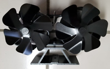 gohantee cabeça dupla 8 lâminas ventilador de lareira alimentado por calor fogão a lenha ventilador distruição de calor comprar usado  Enviando para Brazil