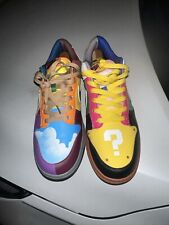 Nike Dunks custom Mario for sale  Shipping to South Africa
