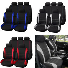 Conjunto de 9 capas de assento de carro auto estilo carro completo capa de assento para acessório interior comprar usado  Enviando para Brazil