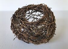 Vintage  Hand Woven Vine Basket.  Ikebana.  (Possibly a Jeanne Drevas "Nest"). for sale  Shipping to South Africa