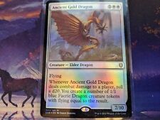 Usado, MTG Magic: The Gathering FOIL Ancient Gold Dragon CLB! comprar usado  Enviando para Brazil