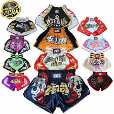 SHORTS MUAY THAI DE ALTA QUALIDADE KICKBOXING THAIBOXING PREMIUM (XS-XL)(Crianças-Adultos) comprar usado  Enviando para Brazil