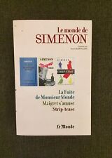 Simenon anthologie georges d'occasion  La Roche-sur-Yon