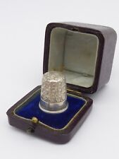 charles horner silver thimble for sale  GOOLE
