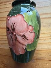 Moorcroft vase hibiscus for sale  MANCHESTER