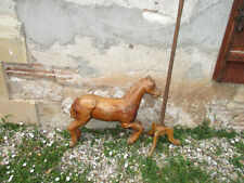 Carousel wooden horse for sale  Shipping to Ireland