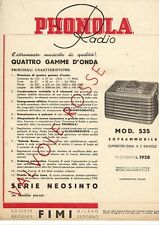 Q780 phonola radio usato  Bologna
