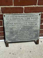 C.1940 goulds mfg for sale  Saco