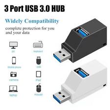 Usado, Hub USB 3.0 portátil 3 portas caixa divisora de alta velocidade laptop notebook EUA F T8T1 comprar usado  Enviando para Brazil