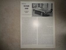 Datsun 240z road for sale  OLDHAM