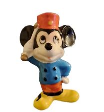 Decoração de bolo bastão chapéu vermelho porcelana líder banda Mickey Mouse Disney aposentado anos 60 comprar usado  Enviando para Brazil