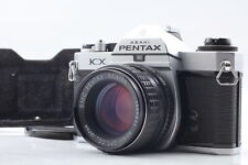 [Casi COMO NUEVA] Cámara fotográfica Pentax KX 35 mm SLR plateada SMC 50 mm f1,4 de JAPÓN segunda mano  Embacar hacia Argentina
