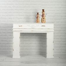 Rustic white fireplace for sale  USA