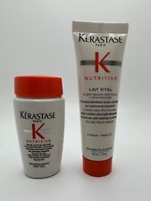 Usado, Xampu e condicionador Kerastase Nutritive tamanho de viagem conjunto duplo 1 oz/30 ml cada comprar usado  Enviando para Brazil