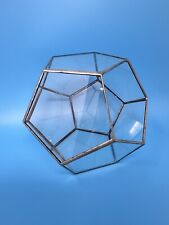 Geometric clear glass for sale  Dallas