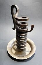 Boillot Espiral Hierro Vela de Metal Vintage Hecho en Francia Cola de Rata #71220 segunda mano  Embacar hacia Argentina