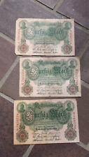 Banknote reichsmark 1910 gebraucht kaufen  Vaihingen