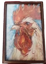 Framed rooster picture for sale  Lufkin