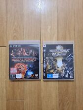Mortal Kombat Komplete Edition & VS DC Universe jogos de PS3 com manuais postagem gratuita comprar usado  Enviando para Brazil