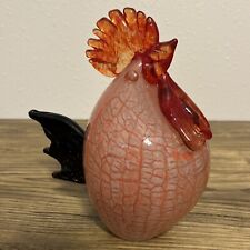 Rooster bird glass for sale  Clarence