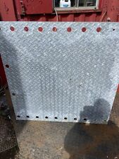 Galvanised chequer plate for sale  BRISTOL