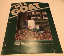 Billy goat vacuums for sale  Shipping to Ireland