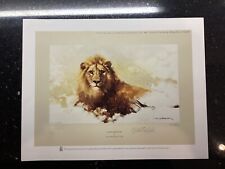 David shepherd lion for sale  NEWCASTLE