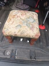 Small padded footstool for sale  NORWICH
