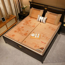Alfombra de dormir de verano con impresión de bambú cubierta de cama alfombrilla de cama de lujo sábana súper fresca, usado segunda mano  Embacar hacia Argentina