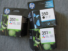 3x Original Tinte HP OfficeJet J5730 J5780 J5785 J6410 J6415 / 350 + 351XL SET, usado comprar usado  Enviando para Brazil