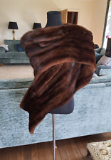 Large mink stole for sale  UK