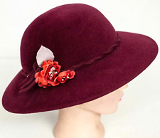 Vintage red hat for sale  NOTTINGHAM